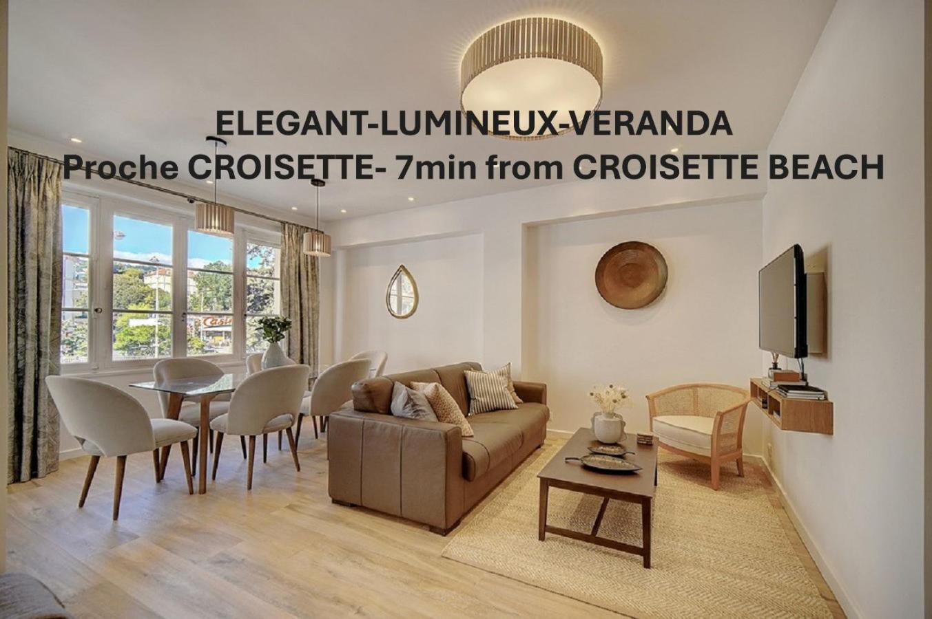 Magnifique 3 Pieces Renove Cannes Centre 'Banane' Avec Veranda ! A2B88 Dış mekan fotoğraf